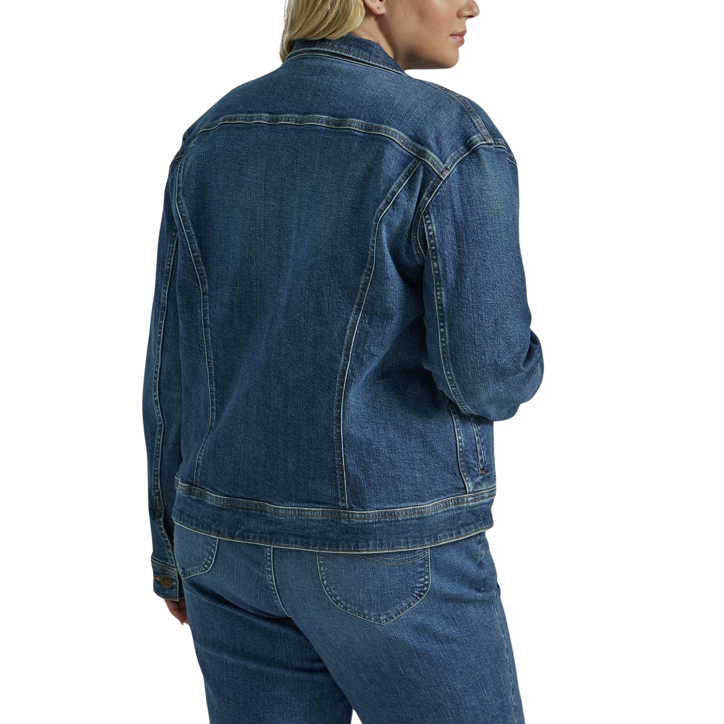 Women's Plus Legendary Denim Jacket Classic Comfortable & Confident Style