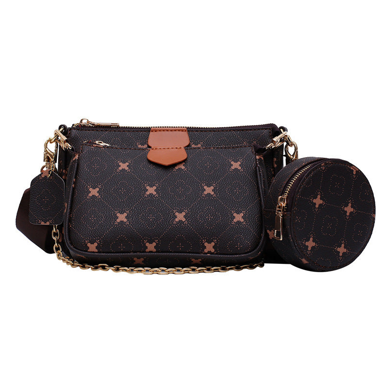 Trendy Simple Crossbody Bag for Women Small Square PU Leather