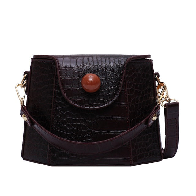 modistly Trendy Fashion Bucket Bag Large Capacity PU Leather Handbag